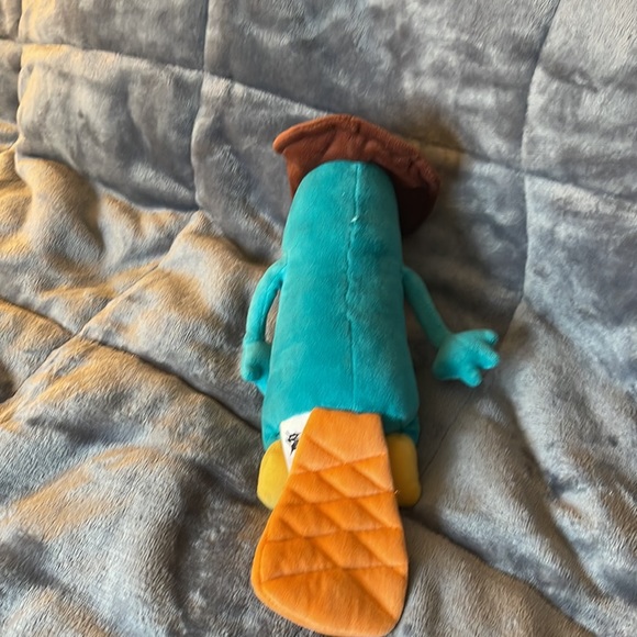 💕 Preloved EUC “Phineas and Ferb” ~ “Perry the Platypus” Plush - Picture 6 of 12